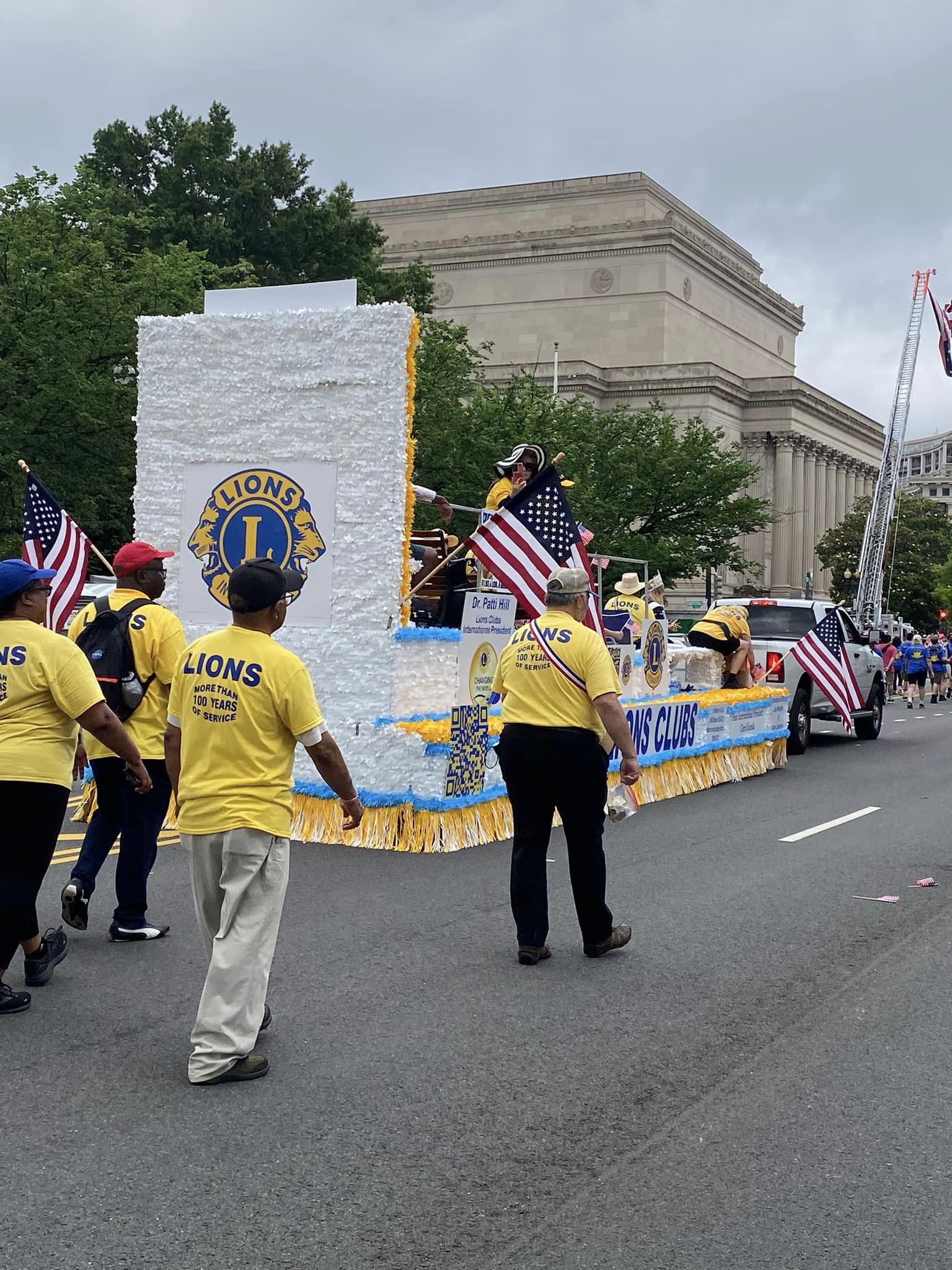 NMDP 5-27-24 Lions Float Rear View